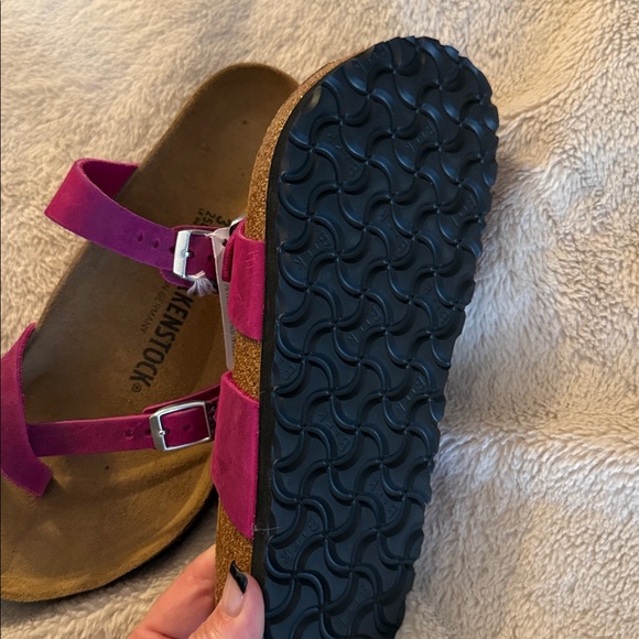 Birkenstock - Mayari Leather Festival Fuchsia (NEW W/ TAGS) - Picture 3 of 6